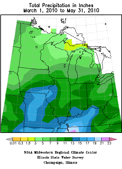 rainfall totals map missouri