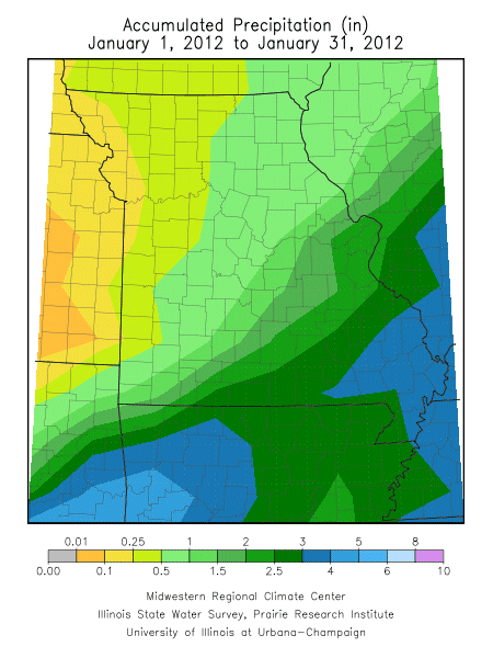 rainfall totals map missouri