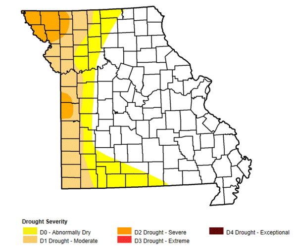 rainfall totals map missouri