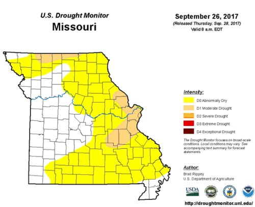 Missouri Drought Monitor