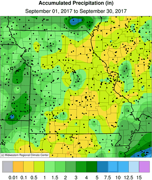 Accumulated Precipitation (in)