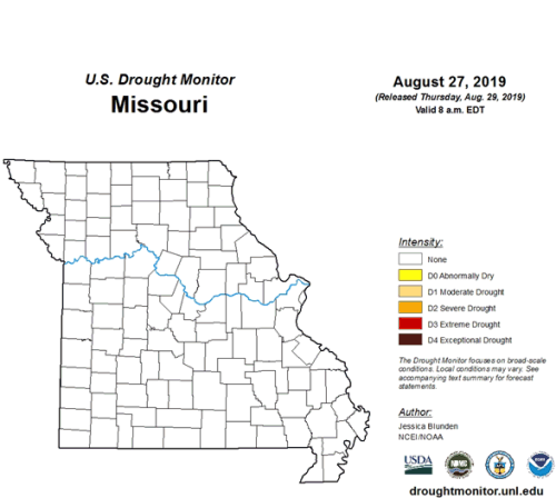 Drought Monitor Missouri